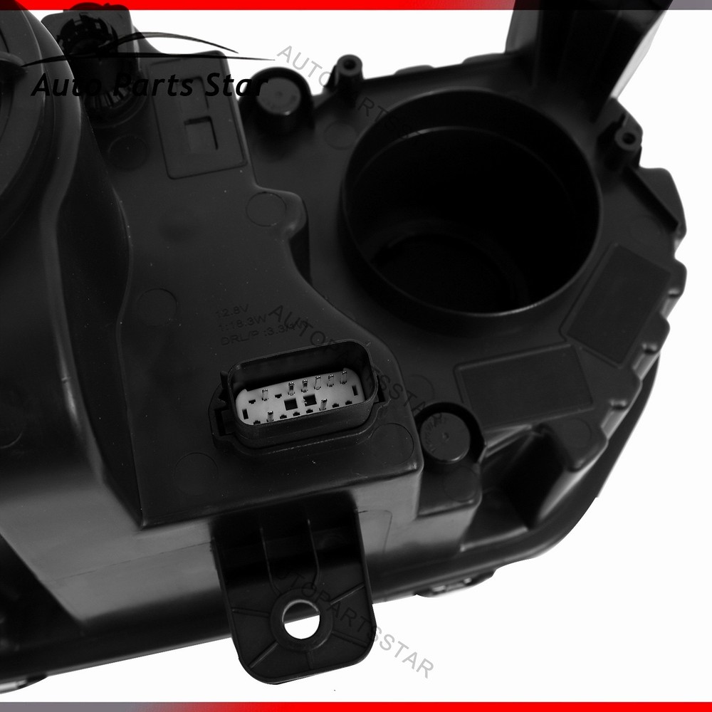 Driver/Left Side Headlight For Dodge Challenger 2015 2016 2017 2018 Halogen LED