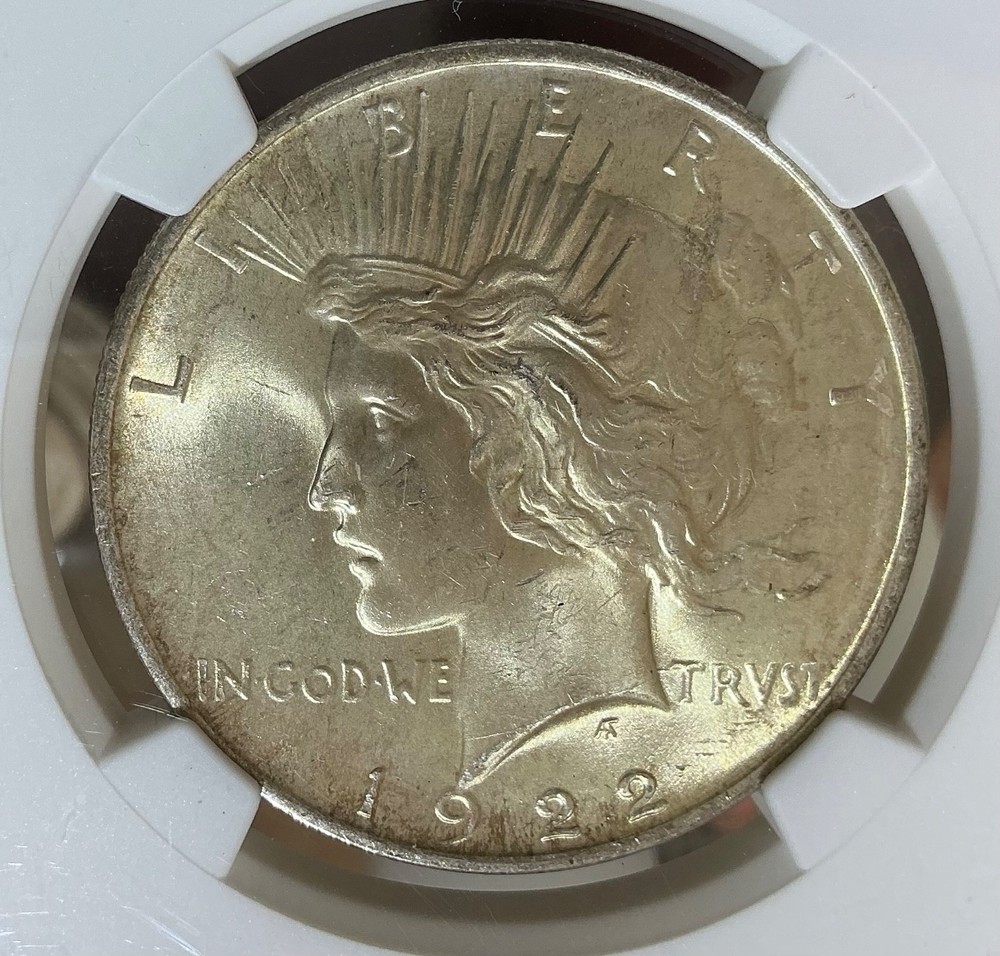 1922 Peace Silver Dollar MS64 NGC