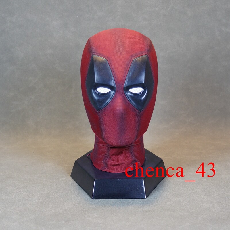 Customize Deadpool Screen Accurate Cosplay Headgear Wearable Mask Prop Faceshell