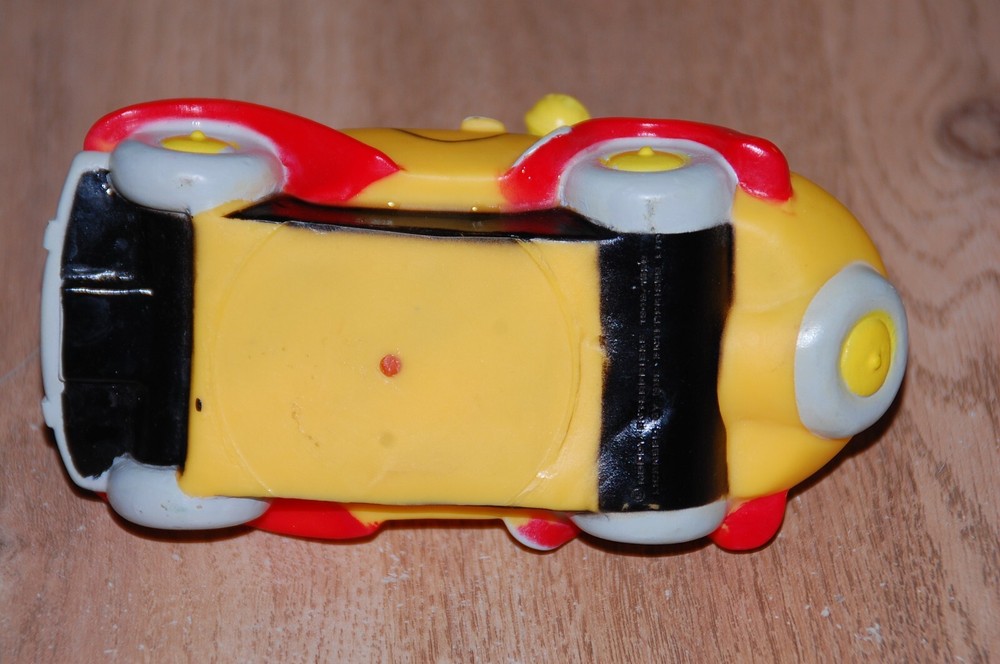 Vintage Noddy Enterprises Rubber Car 1990
