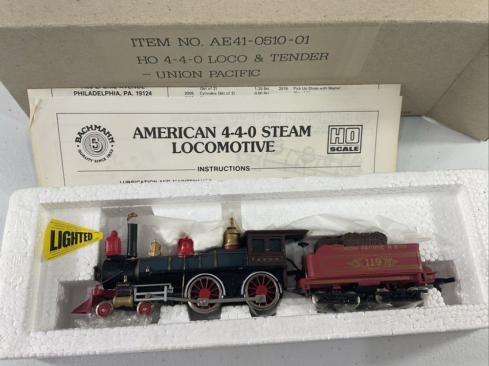 Bachmann HO Anheuser Busch Train Set S Engine Power Pack Union Old Time Michelob
