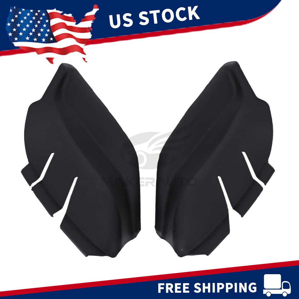 For Jeep Compass 2018-2025 Left & Right Cowl Side Panel Trims Black