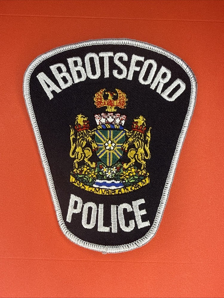 Abbotsford Canada Police Department Patch
