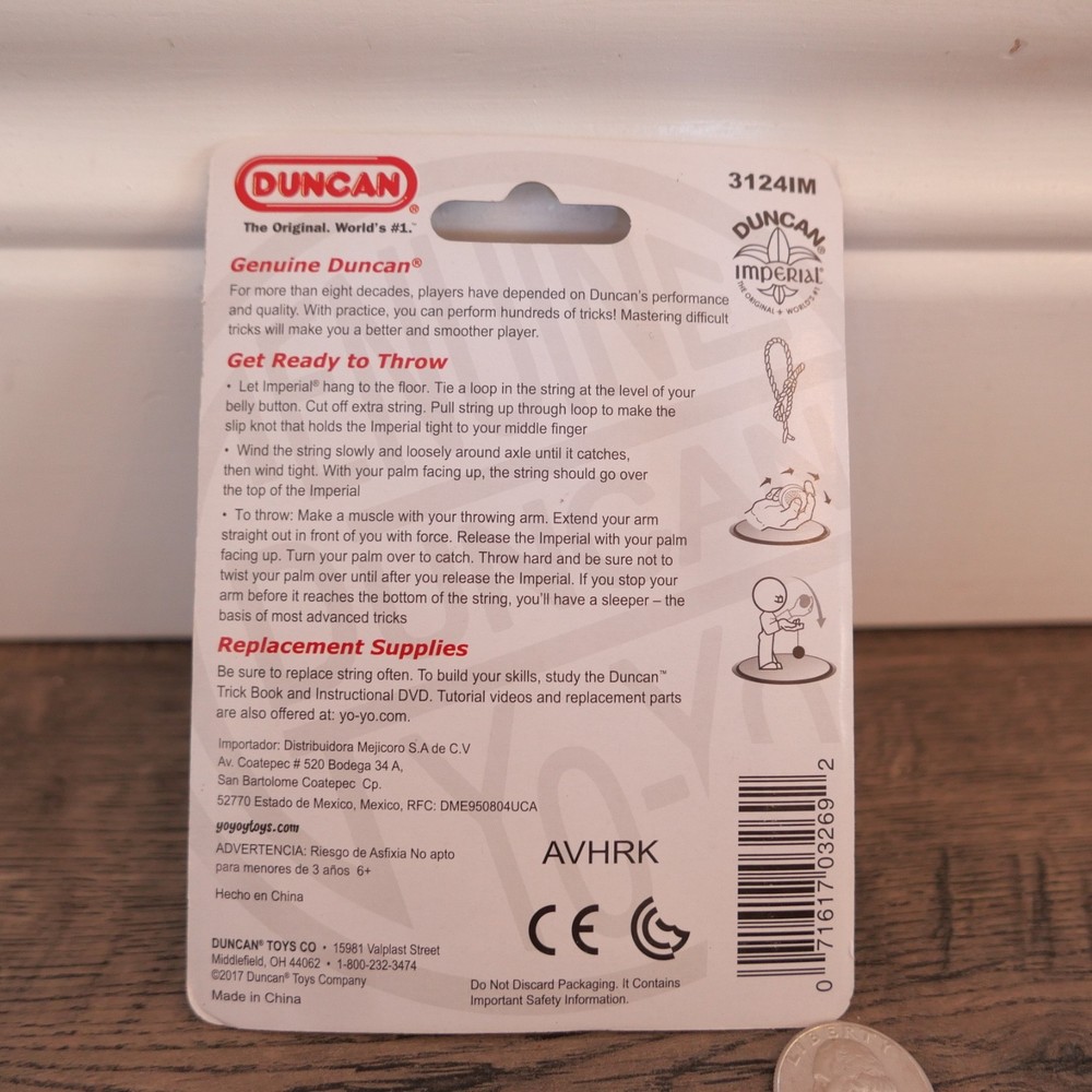 Duncan Imperial Yo-Yo, Blue New !!!