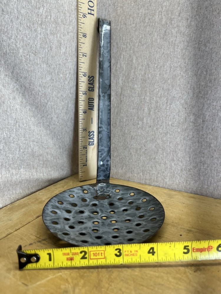 Grey Enamel Strainer