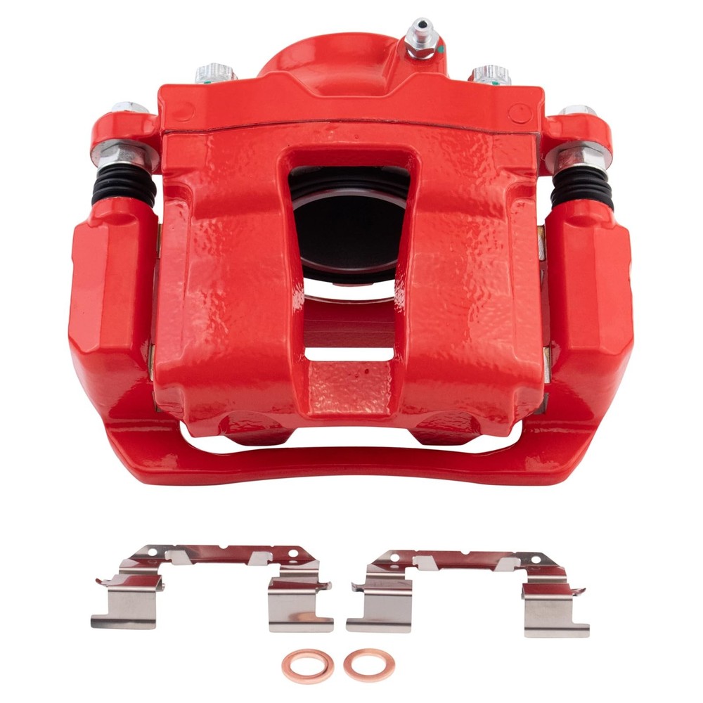 TRQ Performance Front Right Performance Brake Caliper Red Passenger Side Comp...