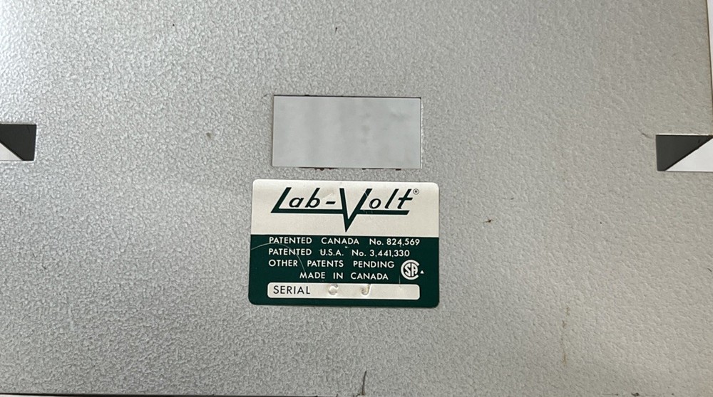 Lab-Volt AC Voltmeter (Not Tested)