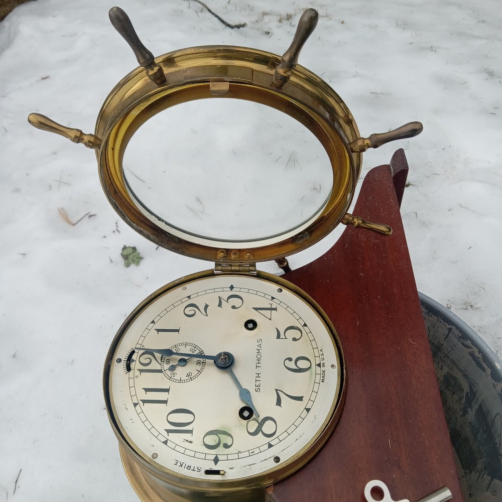 Seth Thomas Ship Clock.