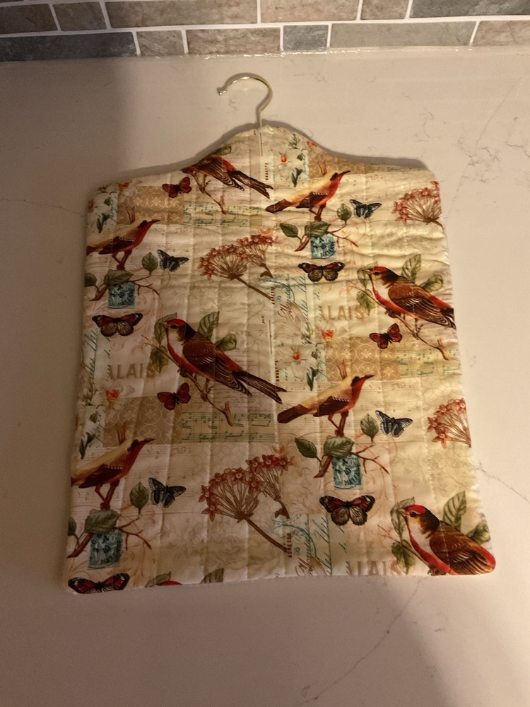 NEW Handmade Clothespin Bag, BIRDS, So Cute.
