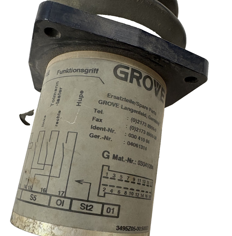 CONTROL SWITCH JOYSTICK FOR GROVE MOBILE CRANES 03041084