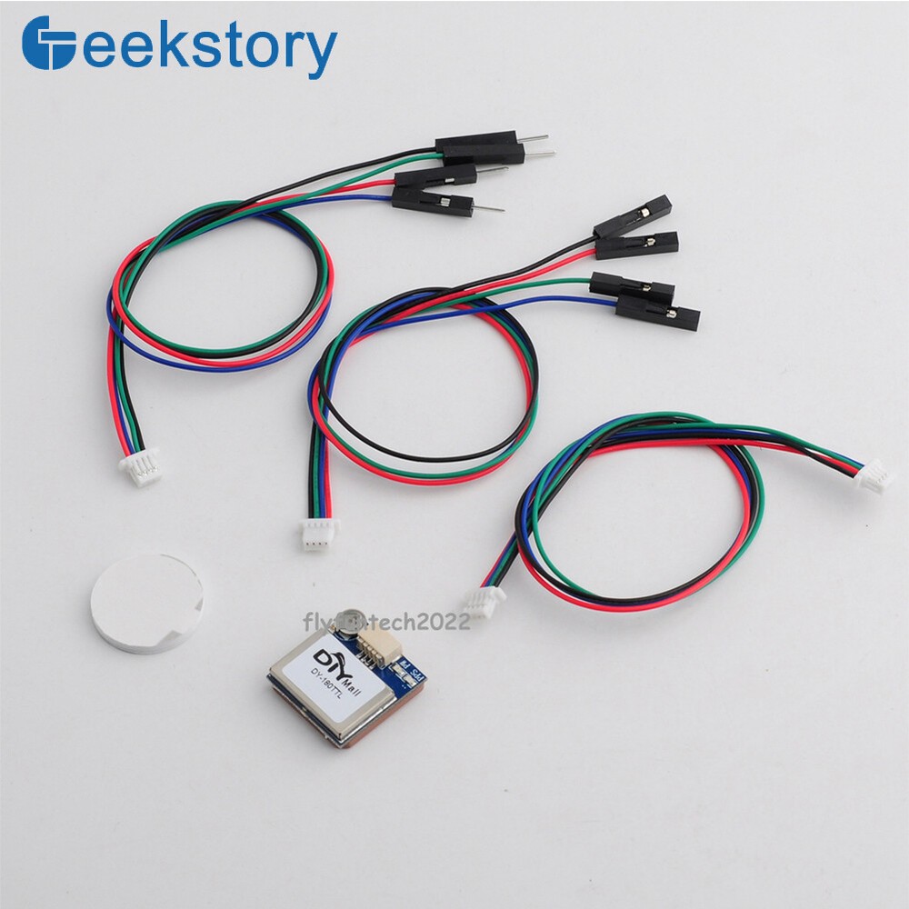 DY-180 GPS Receiver Module Dual Module with Flash Passive Antenna-US Stock