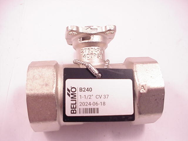 Belimo B240 Actuator Valve  CV=37   1 1/2" NPT     Ships Same Day of Purchase