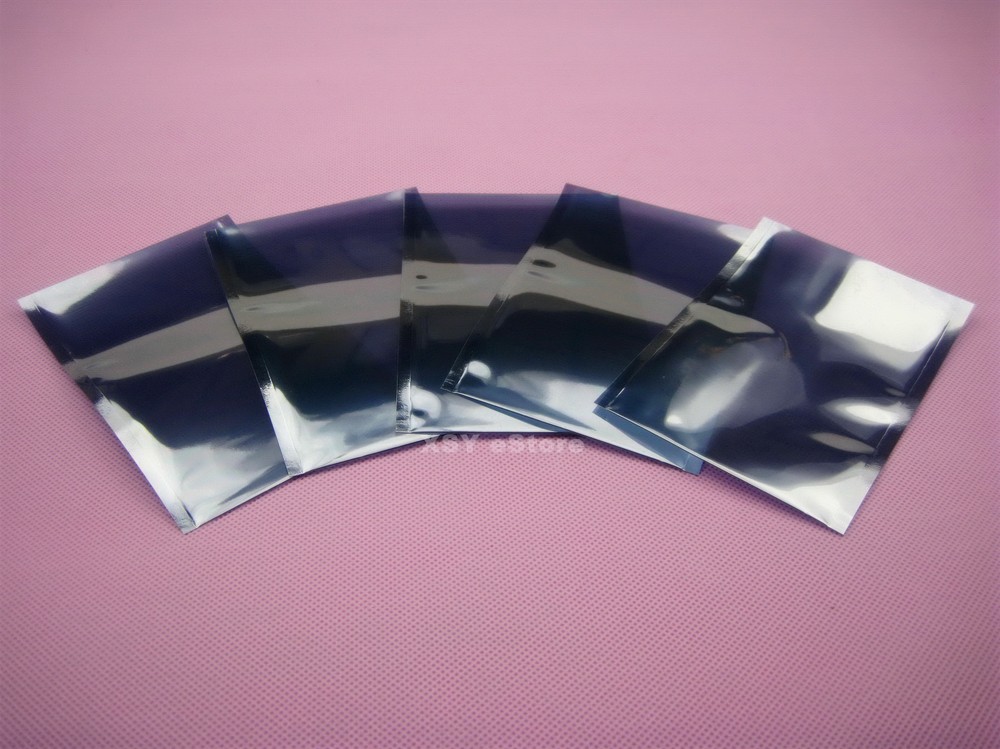 50 Aluminized ESD Anti-Static Shielding Bags 2" x 3"_50 x 80mm