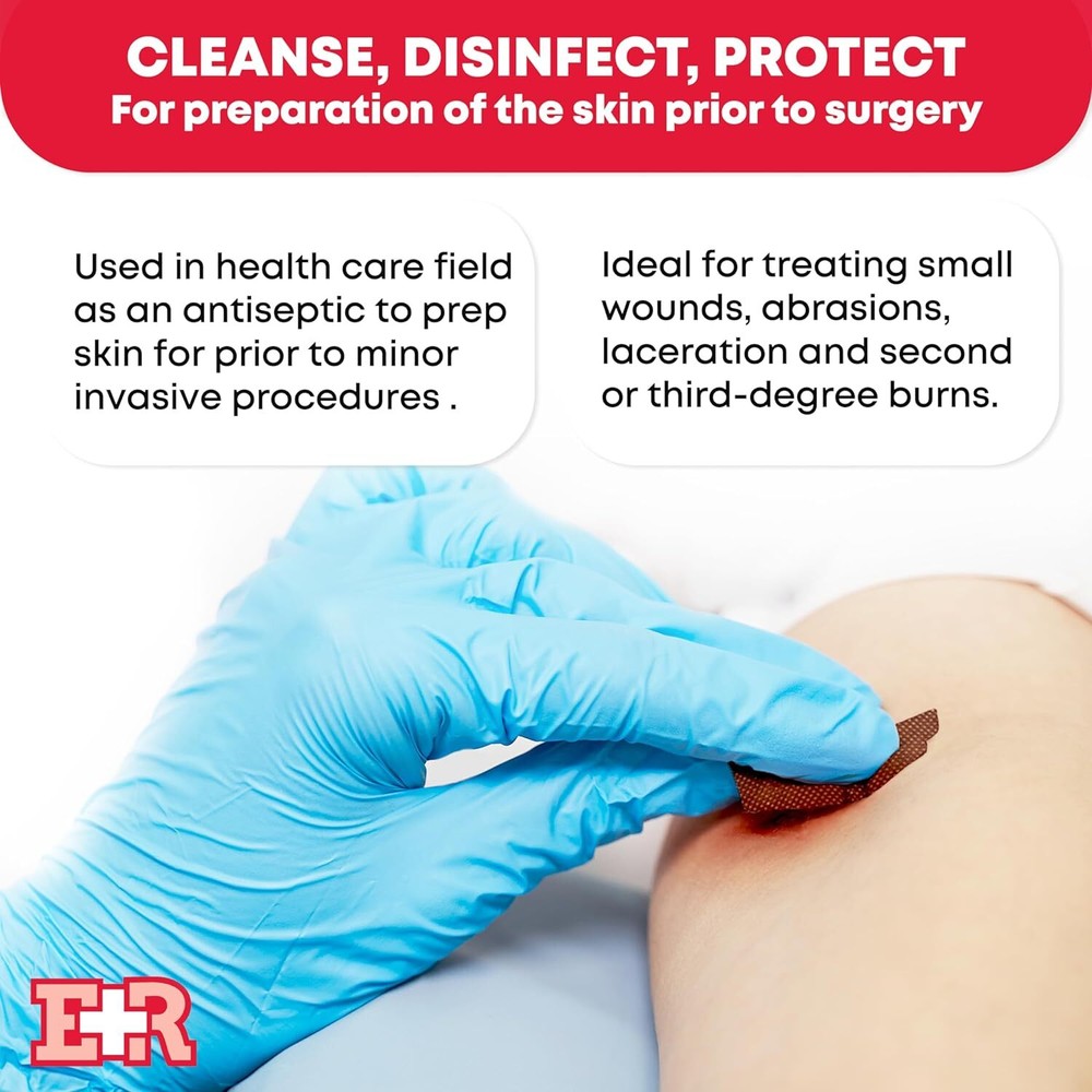 Ever Ready First Aid Povidone Iodine Wipes