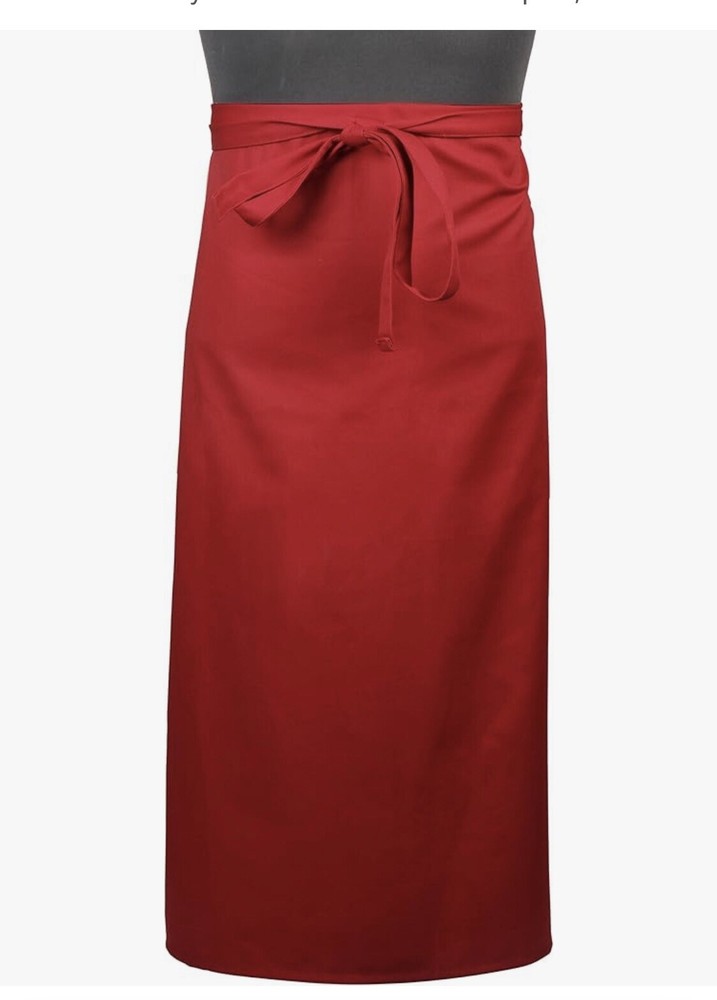 Mercer Culinary Red Gen 2-Sided Apron