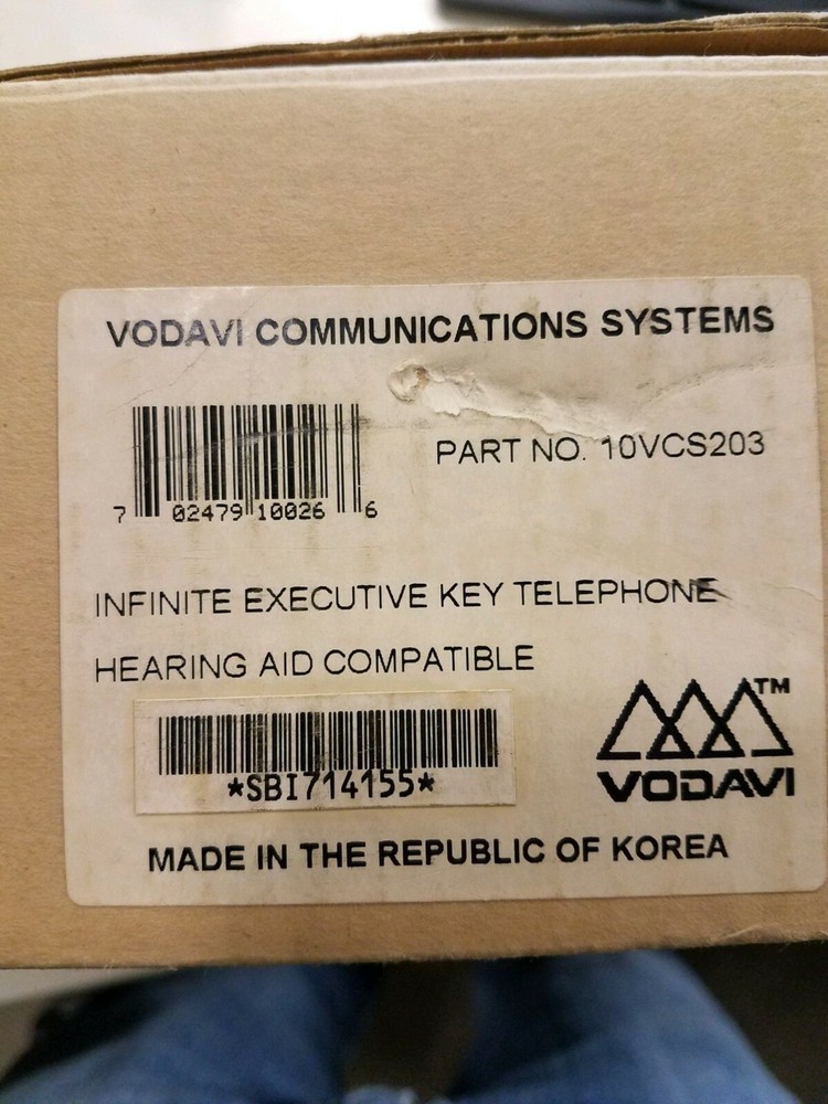 Vodavi Infinite10VCS203 Phone