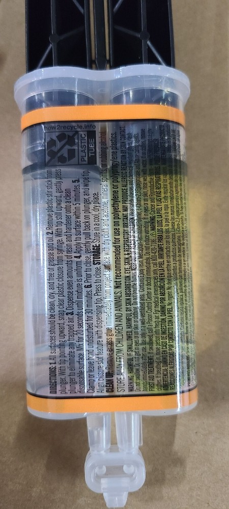 (10) Gorilla Epoxy Glue Liquid 0.85 oz/ Syringe - Clear