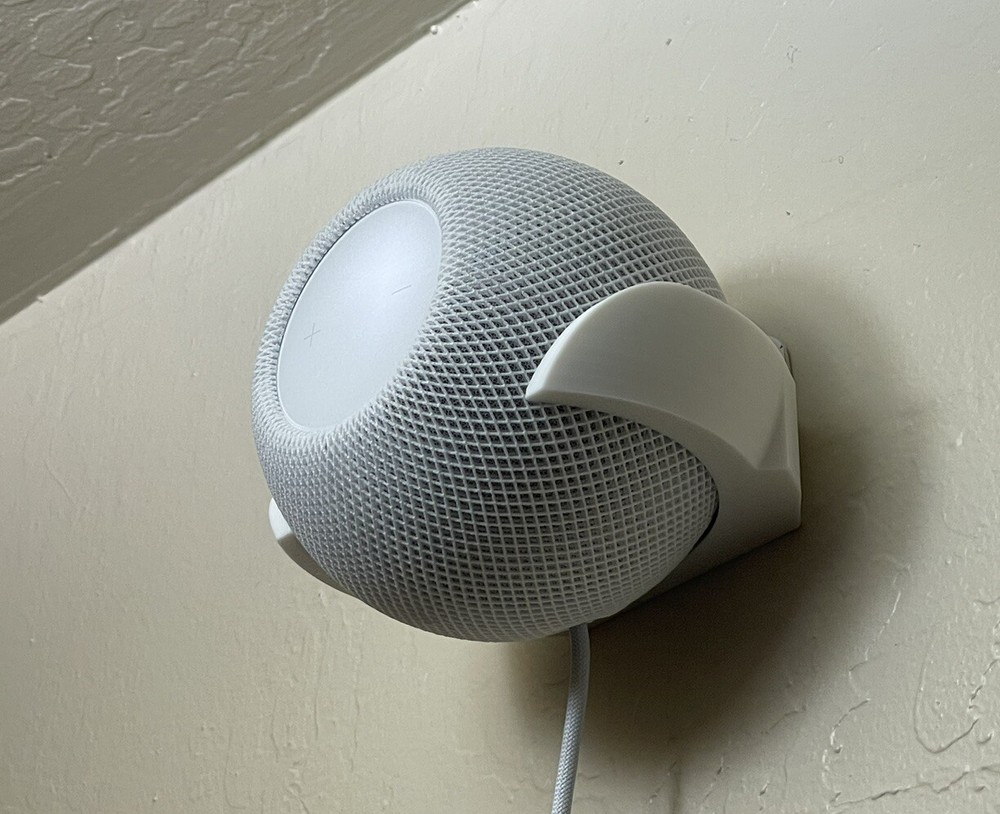 HomePod Mini Wall & Corner Mount Bracket Holder Accessory WHITE!