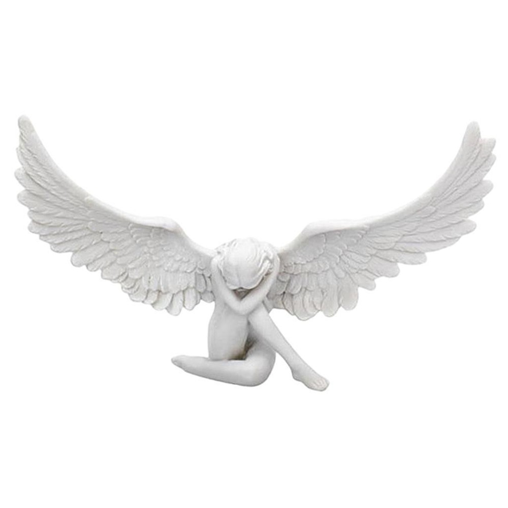 Angel Sculpture Creative Wing Statue Figures Home Decor
