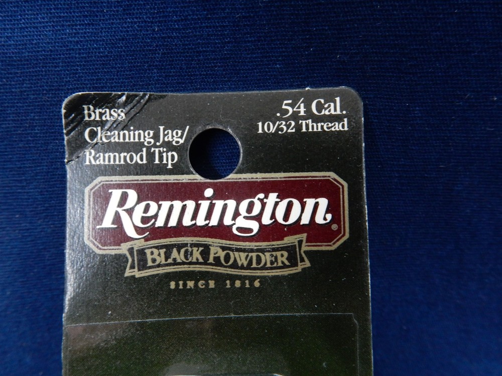 Remington 54 Cal Brass Loading & Cleaning Jag 3/8" 10-32 Percussion Muzzleloader