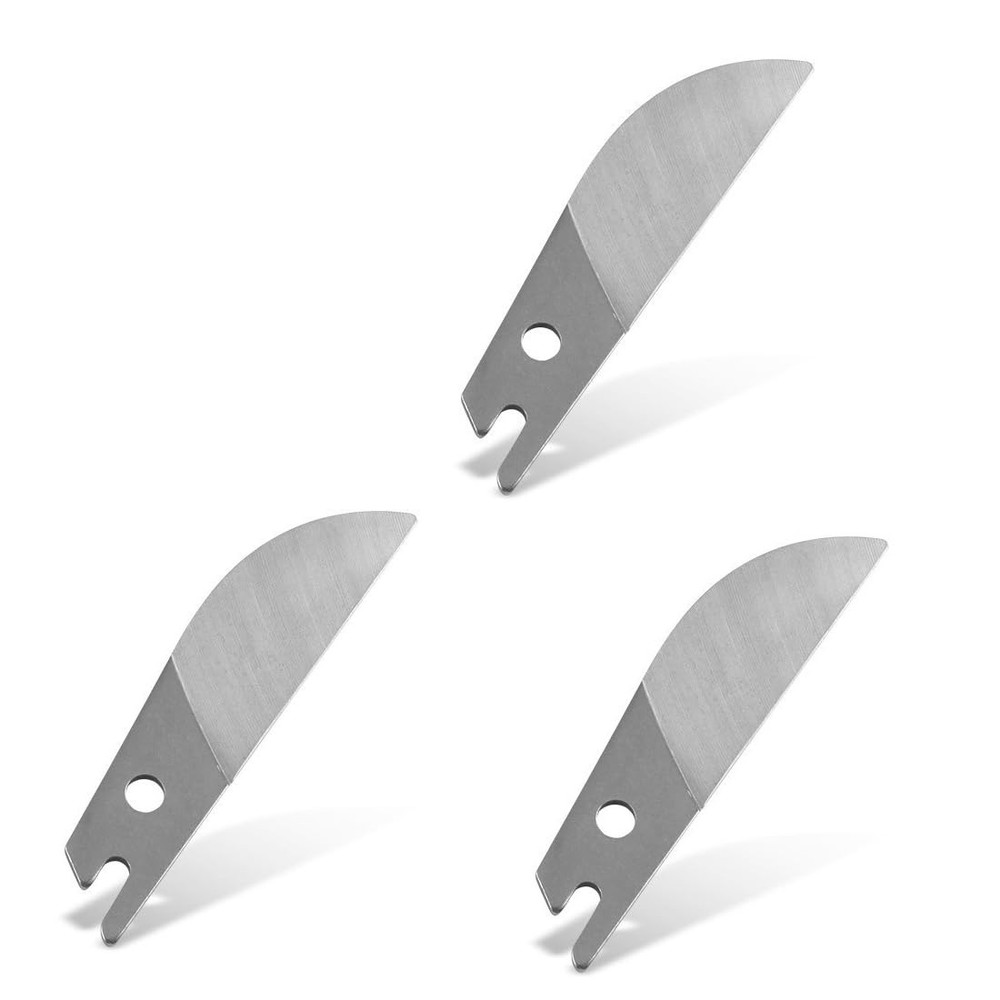 TorSor 3 Pack Multi Angle Miter Shear Cutter Blade Replacement Silver