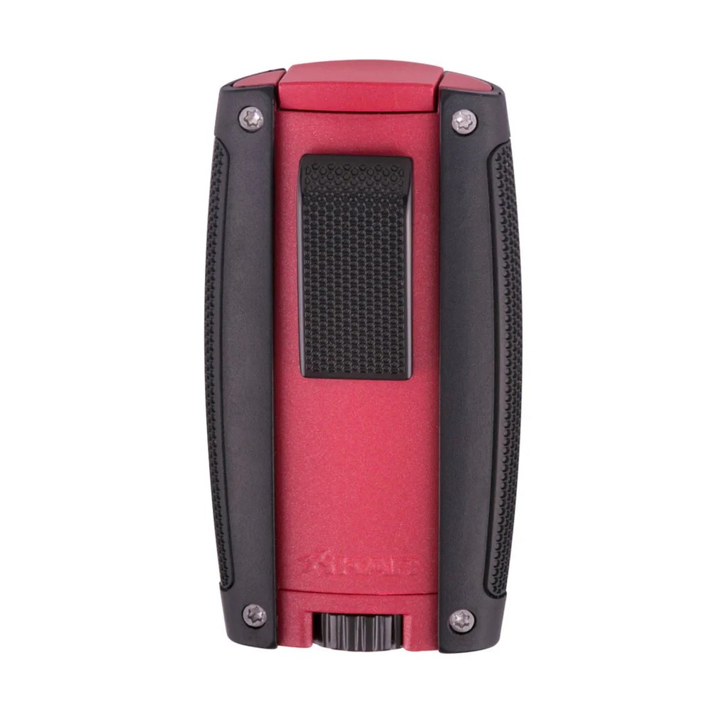 XIKAR® Turismo Double Jet-Flame Lighter Matte Red XI-558RD