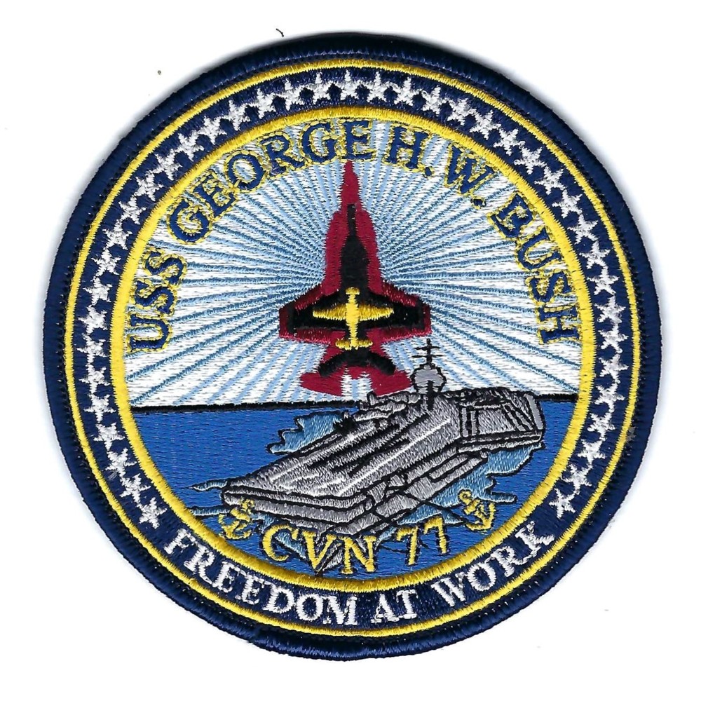 CVN-77 USS GEORGE H. W. BUSH patch