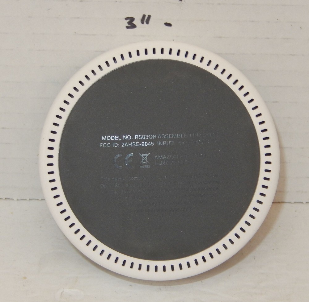 Amazon Echo Dot 2nd Generation Model RS03QR White Smart Speaker ONLY