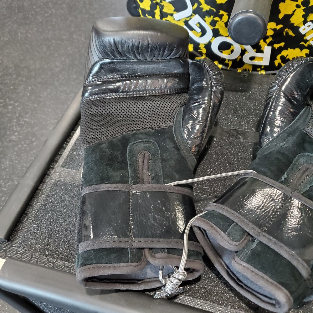 Title Boxing Black Blast Hook and Loop Training Gloves - Black