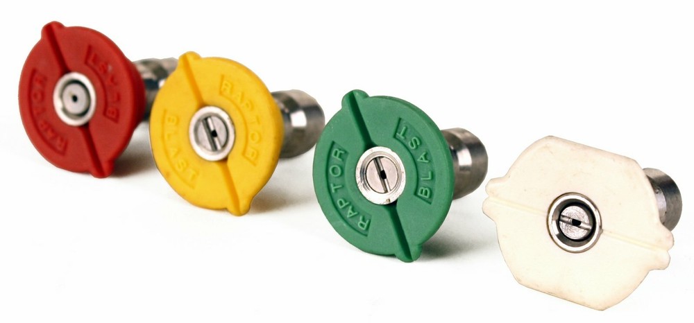 4pc 1/4" Stainless Steel Quick Connect Nozzle Kit 4.0