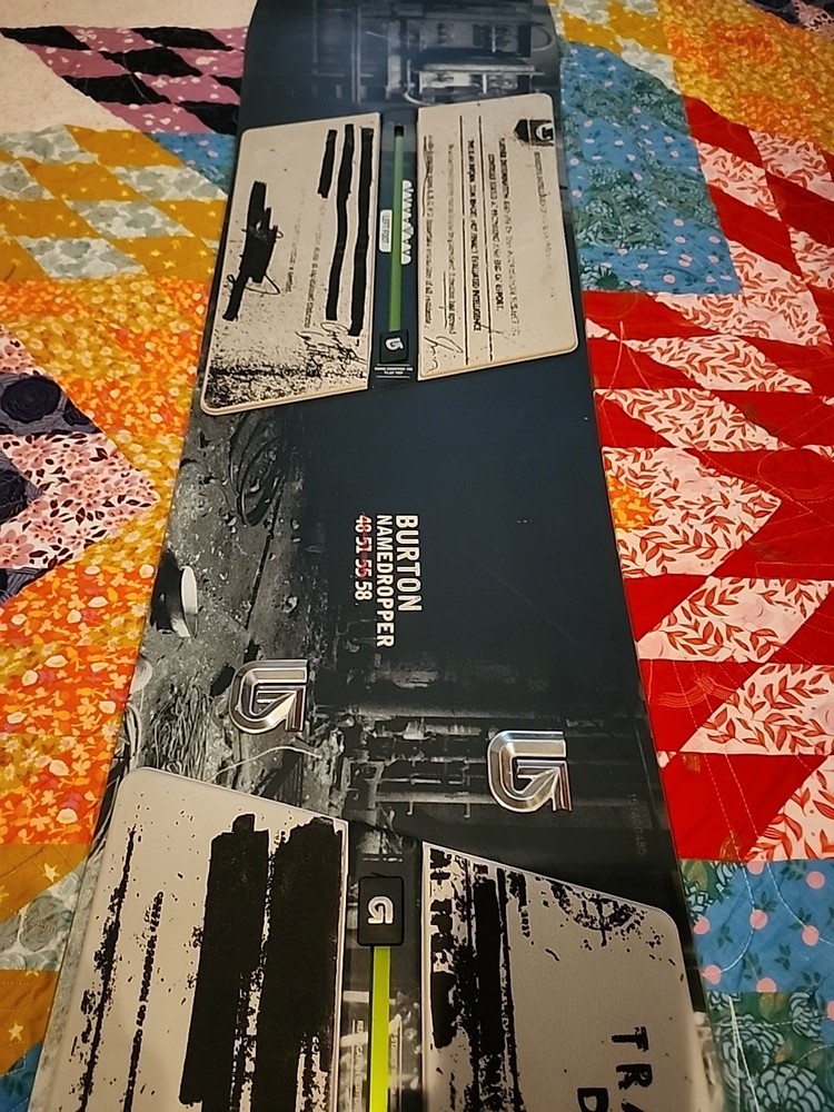 Burton Namedropper Snowboard 158