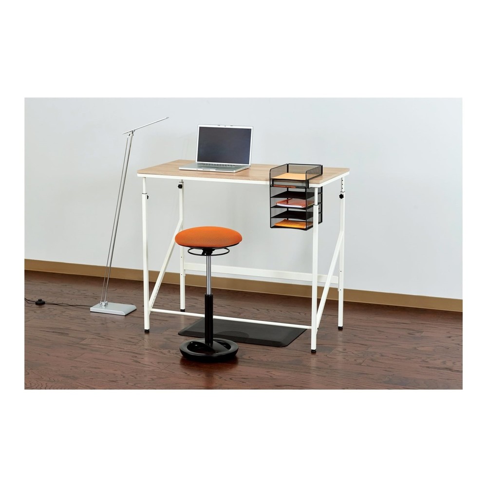 Anti-Fatigue Mat Rectangular Black Textured Surface 20" x 30" 2110BL