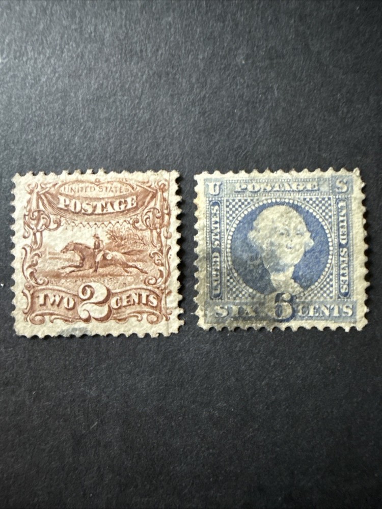 US Scott #113 And #115