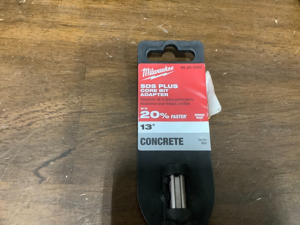 Milwaukee 48-20-3582 13" SDS Plus Core Bit Adapter