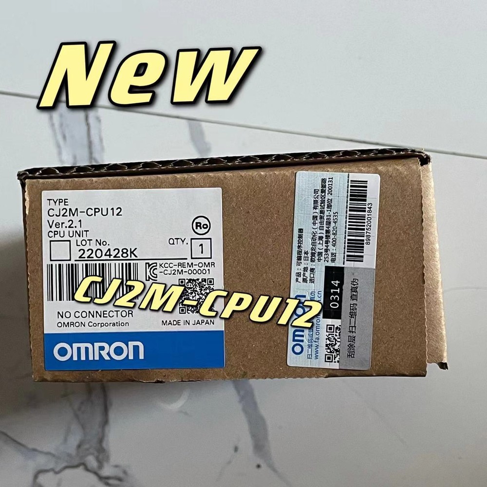 OMRON CJ2M-CPU12 Brand New & Original