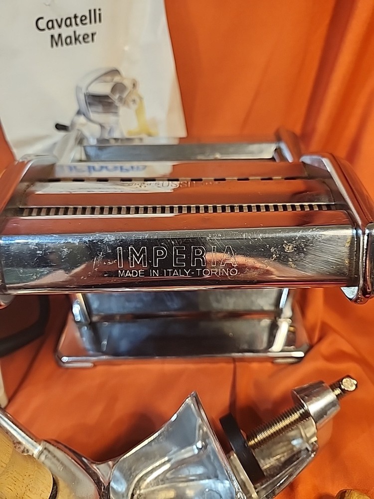 Pasta Machine And Motor With Cavarelli Maker