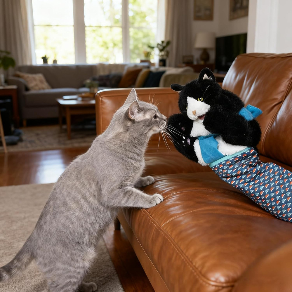 Kitty Karate Wrestler Protective Forearm Sleeve Kitten Interactive