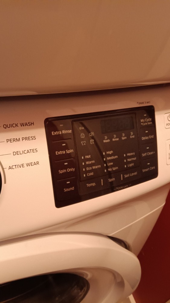 Samsung VRT washer and dryer set