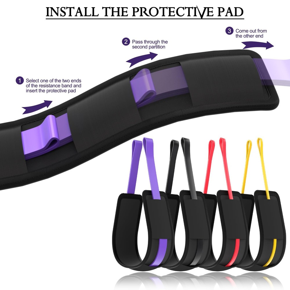 Pull Up Assistance Bands，Heavy Duty Resistance Band for Pull Up Bar，Adjustabl...