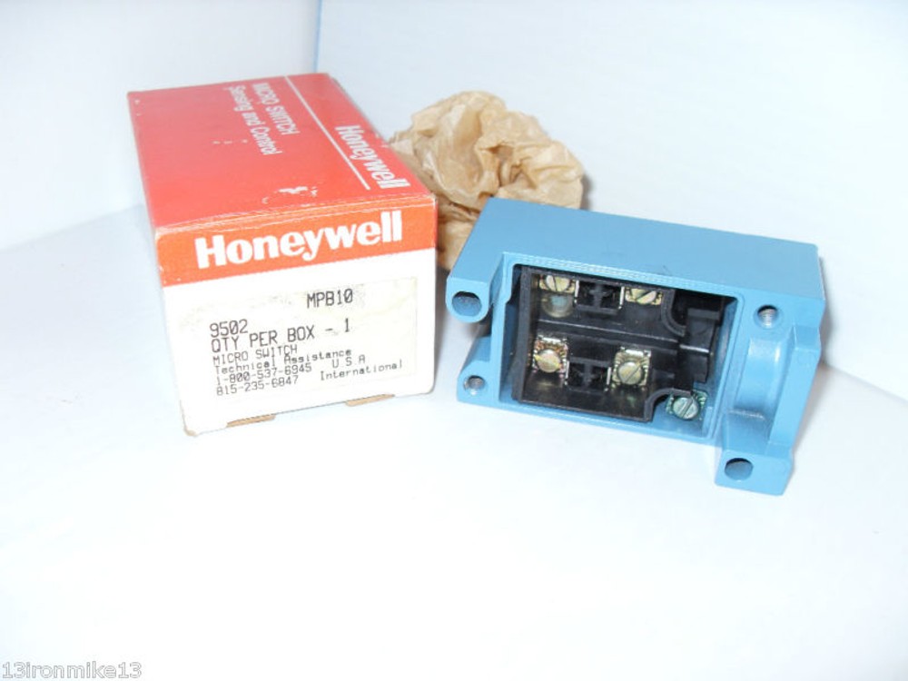 *** NEW IN BOX *** HONEYWELL MICRO SWITCH MPB10 MICROSWITCH BASE