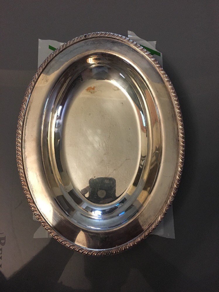 Avon Wm. Rogers Silver Platter Bowl