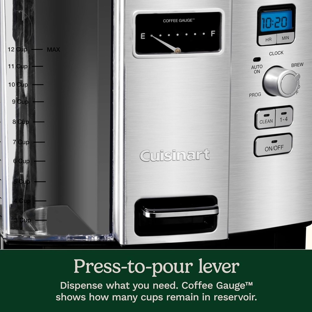 Cuisinart DCC-3000 12-Cup Coffee On Demand Programmable Coffeemaker