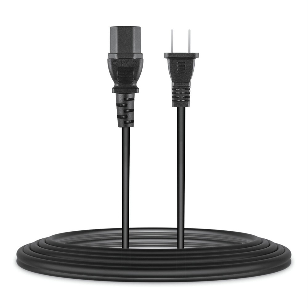 UL 6.6ft AC Power Cord Cable Lead For Various Rotel Components 2-Prong Plug