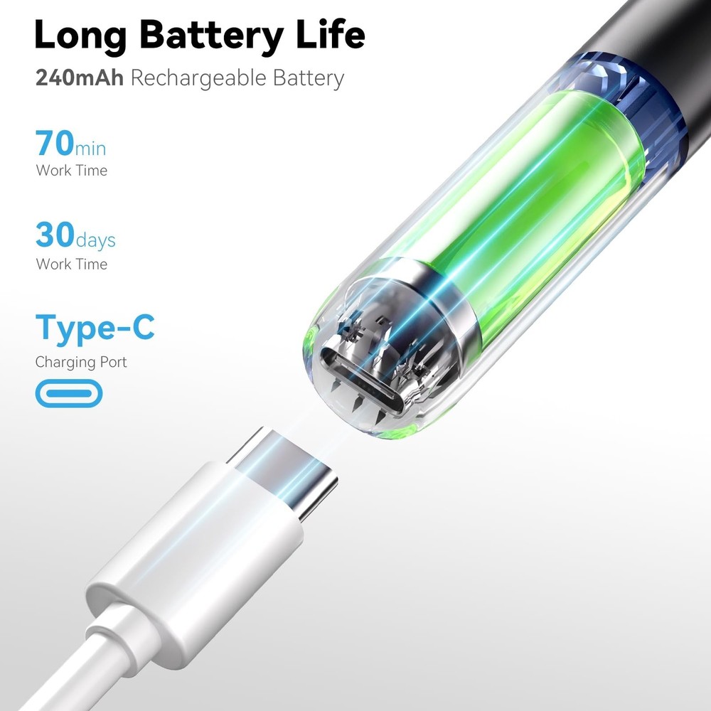 Upgraded Tonsil Stone Remover with Camera, Visual Tonsil Stone Removal Kit wi...