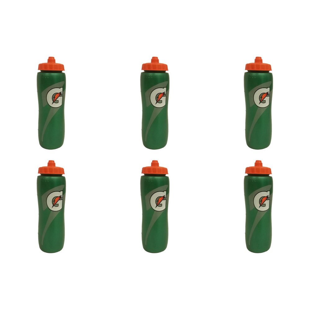 Gatorade Green 32oz Squeeze Bottle (6-Pack)