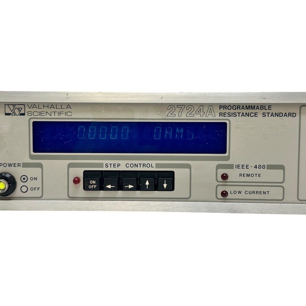 VALHALLA SCIENTIFIC 2724A RESISTANCE STANDARD ***CALIBRATED***