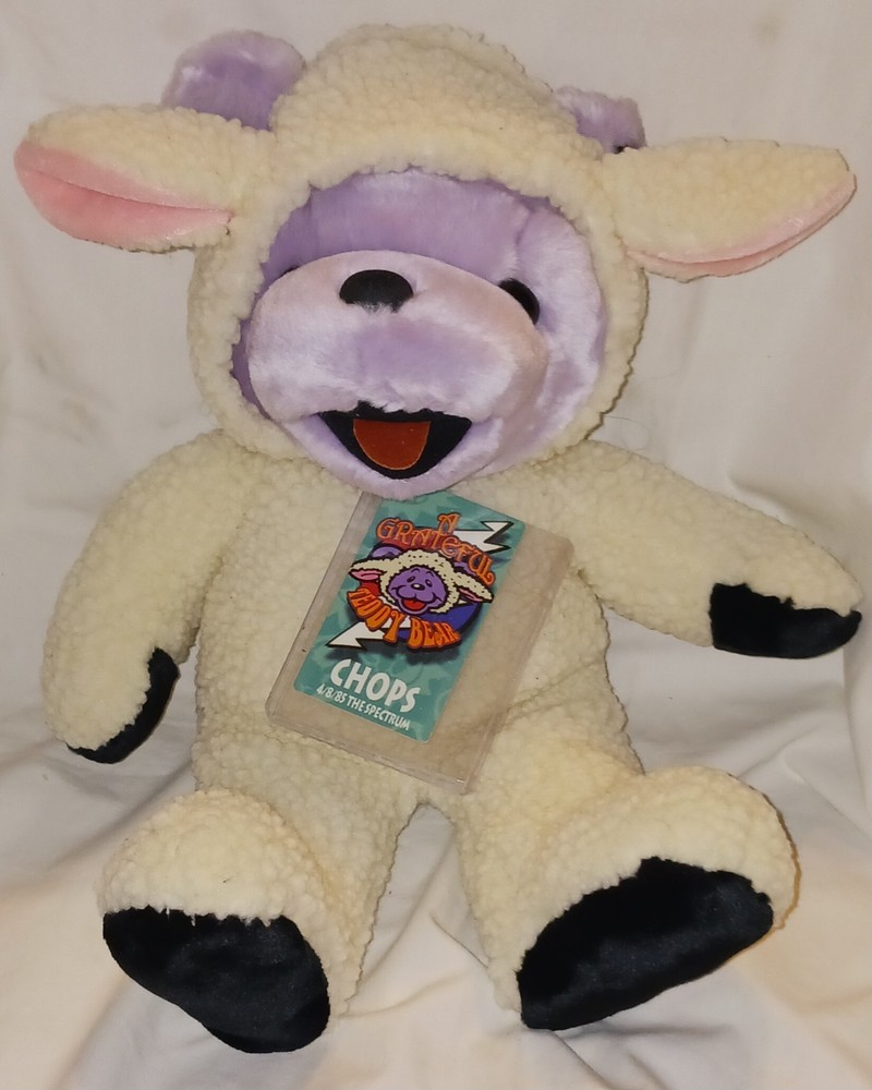 Large 14" Grateful Dead Liquid Blue Teddy Bear (Lamb) CHOPS