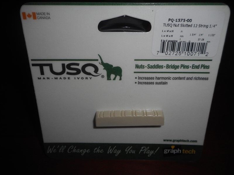NEW Graph Tech PQ-1575-00 12-String Guitar Nut - TUSQ