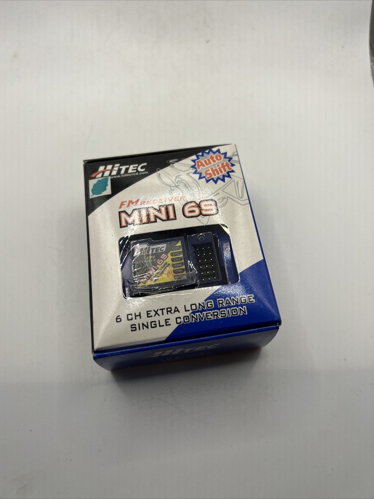 Hitec Mini 6S - 6 Ch. FM Single Conversion Receiver with Auto Shift 28872 (B2)