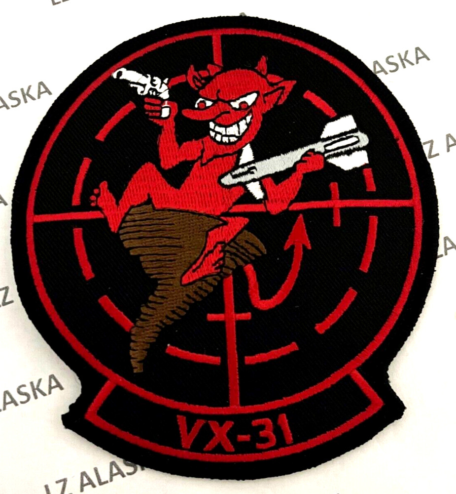 US NAVY VX-31 "DUST DEVILS" AIR TEST & EVALUATION SQUADRON PATCH N10
